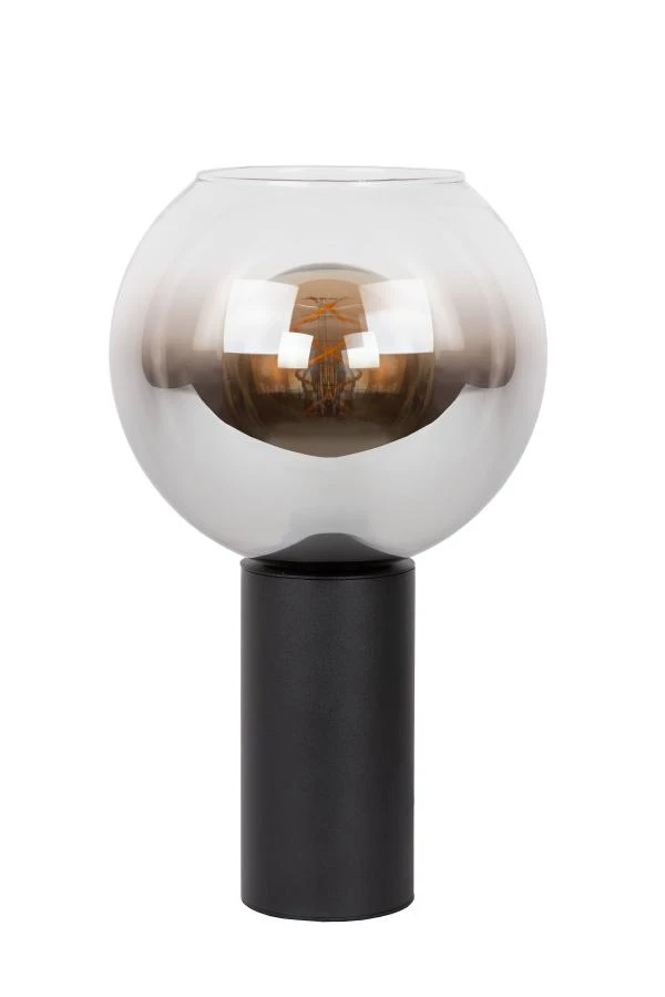 Lucide MARIUS - Table lamp - Ø 20 cm - 1xE27 - Black - turned off